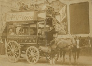 Omnibus and driver by English Photographer