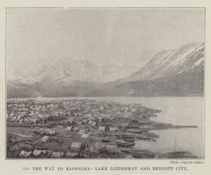 On the Way to Klondike, Lake Linderman and Bennett City by English Photographer