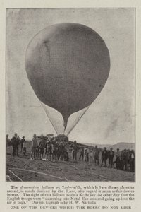 One of the Devices which the Boers do not like by English Photographer