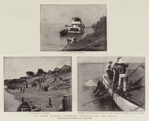 Our West African Colonies, Gunboats on the Niger by English Photographer