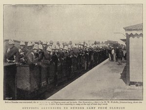 Outposts returning to Dundee Camp from Glencoe by English Photographer