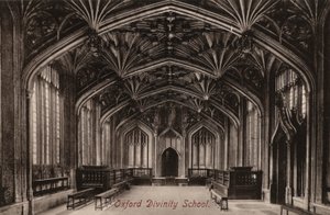 Oxford, Divinity School by English Photographer