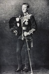 Portrait of Edward, Prince of Wales, in His Uniform as Colonel of Welsh Guards by English Photographer