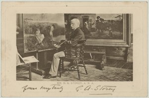 Portrait of G A Storey by English Photographer