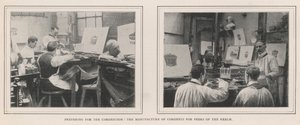 Preparing for the Coronation, the Manufacture of Coronets for Peers of the Realm by English Photographer