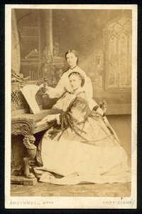 Princess Alexandra and Princess Dagmar by English Photographer