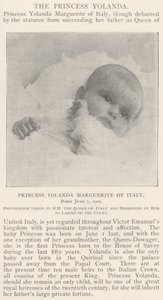 Princess Yolanda Marguerite of Italy, Born 1 June 1901 by English Photographer