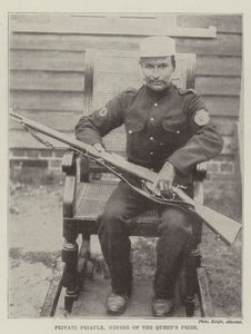 Private Priaulx, Winner of the Queen