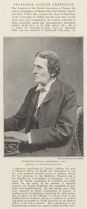 Professor Burdon Sanderson, FRS, President of the British Association by English Photographer