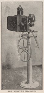 Projection Apparatus Used by R. W. Paul, Inventor of the Kinetoscope by English Photographer