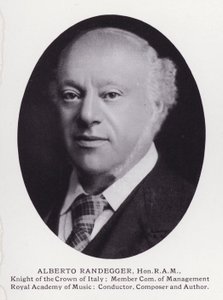 Prominent Men of London: Alberto Randegger