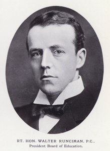 Prominent Men of London: Rt Hon Walter Runciman by English Photographer
