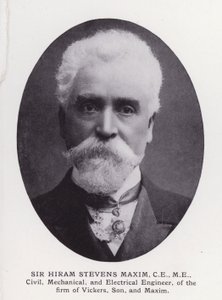 Prominent Men of London: Sir Hiram Stevens Maxim