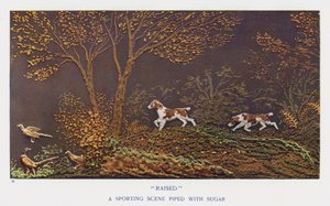 Raised, a Sporting Scene piped with Sugar by English Photographer