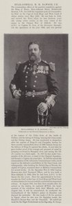 Rear-Admiral H M Rawson, CB, Commander of the Punitive Expedition to Benin by English Photographer