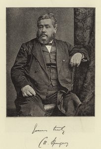 Rev C H Spurgeon by English Photographer