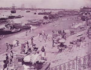 River Hooghly, Calcutta by English Photographer