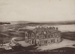 Royal and Ancient Golf Club House and Links, St Andrews by English Photographer
