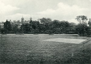 Scaffold Site on Tower Hill, Tower of London by English Photographer