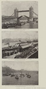 Scenes at the Opening of the Tower Bridge