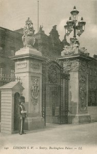 Sentry, Buckingham Palace by English Photographer