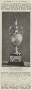 Silver Challenge Cup, presented to the Universities of Australia by Old Competitors in the Oxford and Cambridge Boat-Race by English Photographer