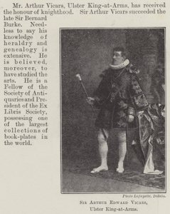 Sir Arthur Edward Vicars, Ulster King-at-Arms by English Photographer