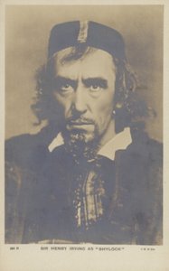 Sir Henry Irving by English Photographer