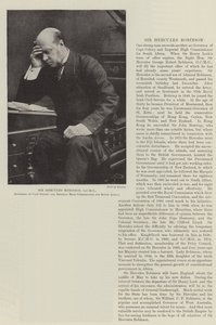 Sir Hercules Robinson, GCMG, Governor of Cape Colony and Imperial High Commissioner for South Africa by English Photographer