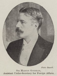 Sir Martin Gosselin, Assistant Under-Secretary for Foreign Affairs by English Photographer