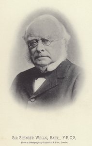 Sir Spencer Wells, Baronet, FRCS by English Photographer