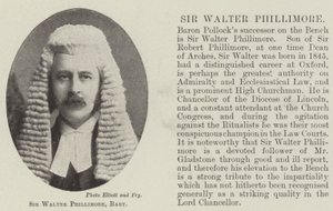 Sir Walter Phillimore, Baronet by English Photographer