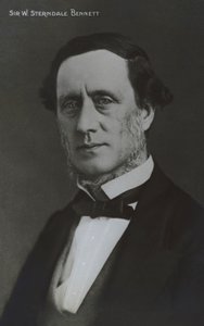 Sir William Sterndale Bennett, English Composer, Conductor and Pianist by English Photographer