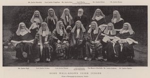 Some Well-known Irish Judges by English Photographer