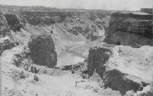 South Africa: Open Workings, Kimberley by English Photographer