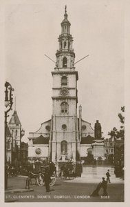 St Clement Danes Church, London by English Photographer