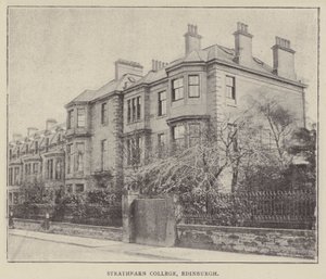Strathearn College, Edinburgh by English Photographer