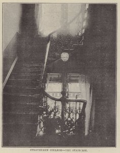 Strathearn College, the Staircase by English Photographer