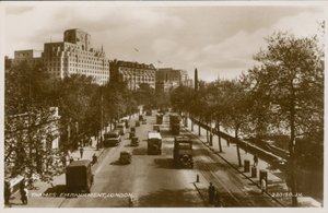 Thames Embankment, London by English Photographer