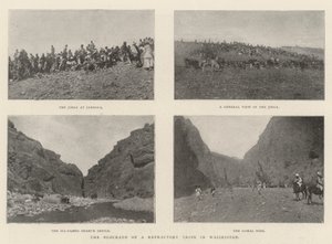 The Blockade of a Refractory Tribe in Waziristan by English Photographer