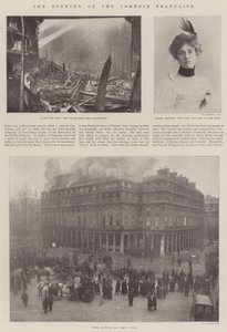 The Burning of the Comedie Francaise by English Photographer
