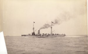 The Chih Yuan at sea, c.1886