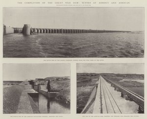 The Completion of the Great Nile Dam, Scenes at Assiout and Assouan by English Photographer
