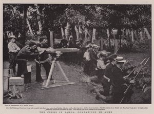 The Crisis in Samoa, Companions in Arms by English Photographer