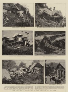The Disaster at Darjeeling, in the Track of the Cyclone