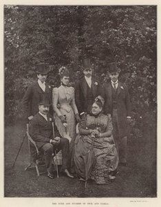 The Duke and Duchess of Teck and Family