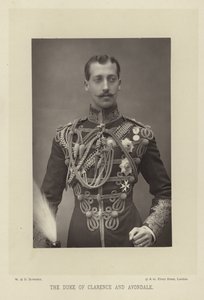The Duke of Clarence and Avondale by English Photographer
