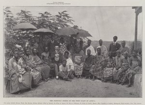 The Friendly Chiefs of the West Coast of Africa by English Photographer