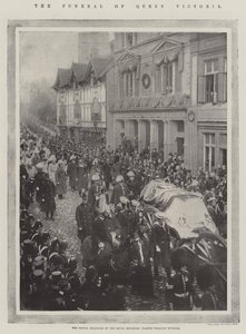 The Funeral of Queen Victoria by English Photographer