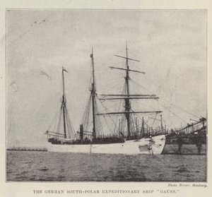 The German South-Polar Expeditionary Ship Gauss by English Photographer